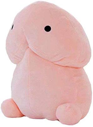 CXIAN Holiday Party Cute Plush Toy Stuffed Cartoon Funny Pillow Toy Soft Throw Pillow Funny Arm Support Armchair Seat Cushion for Prank Novelty Gag Gift (19.6")