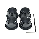4-Pack Set Screw Style Aluminium Potentiometer