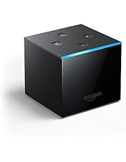 Fire TV Cube, Hands-free streaming device with Alexa, 4K Ultra HD, includes Alexa Voice Remote