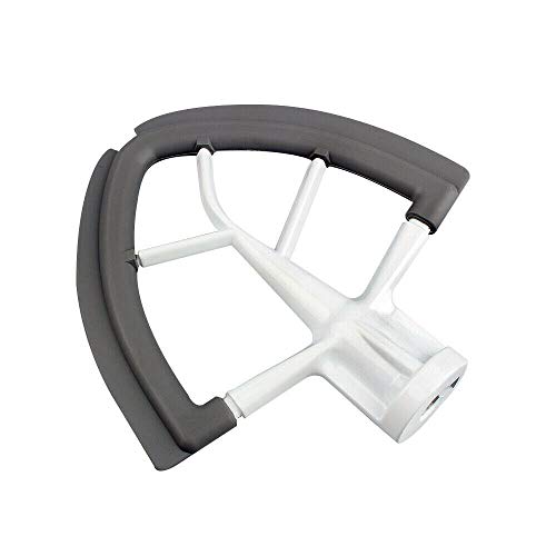 Flex Edge Beater for KitchenAid Tilt-Head Stand Mixer 4.5-5 Quart Bowls with Silicone Edges Flex Edge Bowl Scraper,Perfect KitchenAid Mixer Attachment Accessory - Thumbnail 2