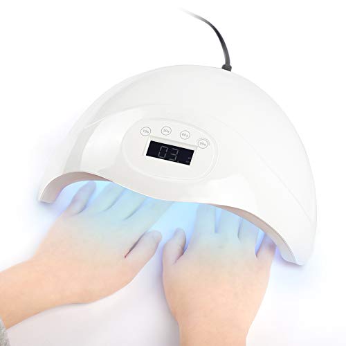 Coscelia Nail Polish Manicure Kit 5 Colors Soak Off Gel Polish with 48W LED UV Nail Lamp Top and Base Coat Decoration Nail Remover Manicure Professional Tool Set Starter Kit