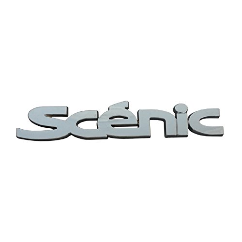 BSP586 Chrome Scenic Badge Monogram Emblem 7700434725 for Renault Scenic MK1
