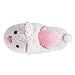 Classic Bunny Slippers - Plush Rabbit Animal Slippers - (Medium)