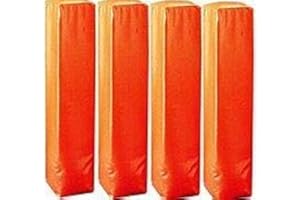 Eastern Atlantic New - NFHS Weighted Football Corner and End Zone Pylons (Set of 4) Parks and Recreation Flag Football Favorite and Craftsmenship Backed by a 3 Year Warranty