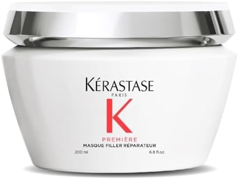 KÉRASTASE Première Anti-Breakage Repairing Mask for Damaged Hair | Stronger and 7x smoother hair, repairs bonds, removes calc
