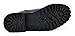 Bruno Marc Men's Stone-03 Black Motorcycle Combat Dress Oxford Snow Boots Size 10 M US