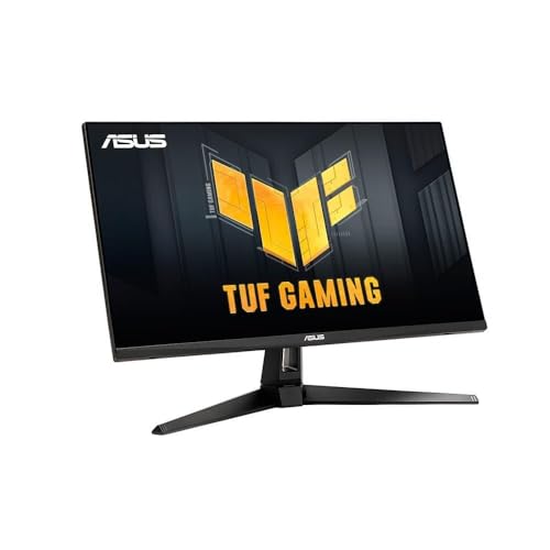 Monitor Gamer ASUS TUF 27", QHD, 210Hz, 0.3ms, IPS, G-Sync Comp, FreeSync Premium, Ajuste de ângulo, Som Integrado - VG27AQ5A
