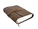 Refillable Leather Journal LINED Paper – 5.5 x 7.5 Handmade Writing Journal Notebooks, Best Leather Bound Journals for Men Women, Lined pages to write in, Antique Vintage Diary