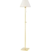 Hudson Valley Lighting Leeds - 1 Light Floor Lamp-Aged Brass Finish