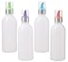 Lawei 6 Pack 15 oz Plastic Squeeze Condiment Bottle - Plastic Squirt Bottles with Lids and Colored Tips - Perfect for Condiments, Sauce, BBQ, Dressings, Syrup, Arts and Crafts