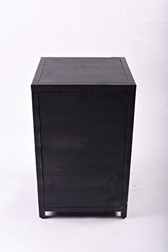 Diwhy DIY Industrial Iron Locker 3-Layer Bookcase Furniture Cabinet - Thumbnail 3