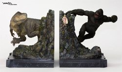 King Kong Kong vs. V-Rex Limited Edition Bookends