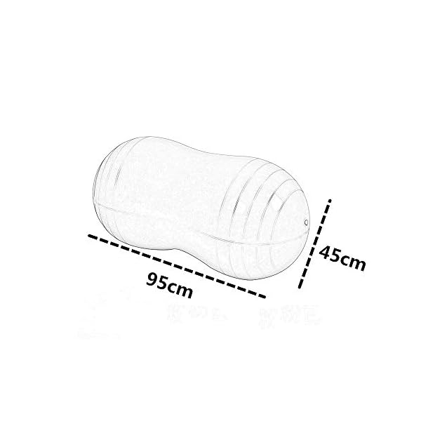 KRUIHAN-Peanut-Shaped-Yoga-Ball-Exercise-Home-Sports-Gym-Weight-Loss-Balance-Training-Physical-Therapy-Equipment KRUIHAN Peanut Shaped Yoga Ball Exercise - Home Sports Gym Weight Loss Balance Training Physical Therapy Equipment