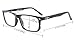 Eyekepper Computer Reading Glasses for Men Blue Light Blocking Readers Women, Black