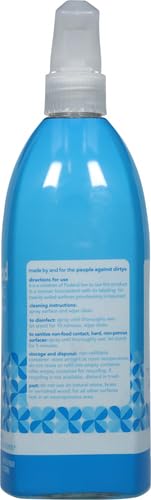 METHOD ANTIBACTERIAL BATHROOM CLEANER, SPEARMINT, REMOVES MOLD + MILDEW STAINS, 28 FL OZ