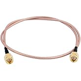 DHT Electronics Varón coaxial de la asamblea coaxial SMA del RF al varón 3ft de SMA