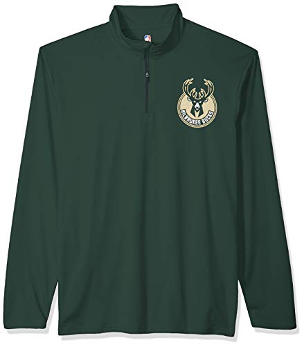 Ultra GameNBA Men's Super Soft Quarter Zip Long Sleeve T-Shirt
