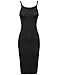 Solid Sexy Cami Strap Side Split Maxi Dress