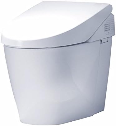 TOTO MS982CUMG#01 Neorest 550H One-Piece Elongated Toilet with 1.0 GPF & 0.8 GPF Dual Flush with CeFiONtect Ceramic Glaze, Cotton Finish