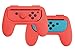 AmazonBasics Grip Kit for Nintendo Switch Joy-Con Controllers - Red primary