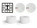 Fette Filter – Vacuum Filters Compatible with Shark APEX AX912 QU922Q DuoClean Powered Lift-Away Speed Vacuums. Compare to Part # XPRHF910 & XFF680. HEPA and Foam & Felt Filters.