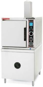 Market Forge Industries ETP-5G Convection Steamer Freestanding Electric One Compartment 5 Pan Boilerless Eco-Tech Plus Series