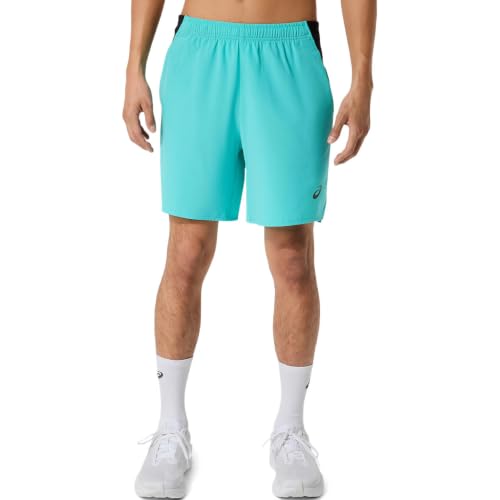 [アシックス] ランニングウェア MEN MULTI POCKET 7IN SHORT ENERGY AQUA S