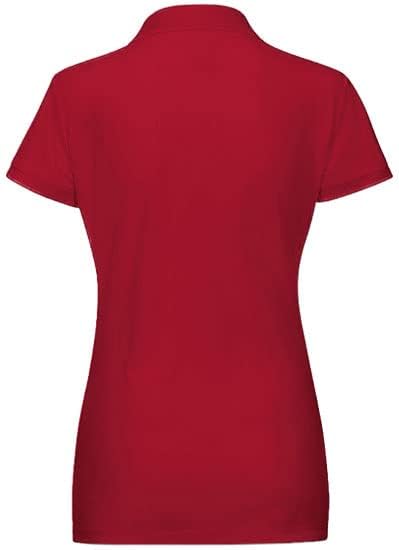 PREMIUM WEAR POLO T-SHIRT FOR JUNIOR GIRLS – HIGH-PERFORMANCE MOISTURE WICKING FABRIC | RED – X-LARGE