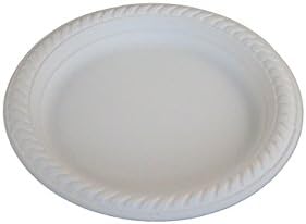 Yumi Return Compostable Natural Starch White 7-Inch Plate, 1000-pieces