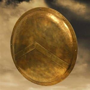 "300" Spartan Steel Shield