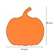 Aneco 10 Inch Foam Halloween Pumpkins DIY Crafts Supplies Pumpkin Shaped Foam for Halloween DIY Craft Decoration, 25 Pack (Not Self-Adhesive)