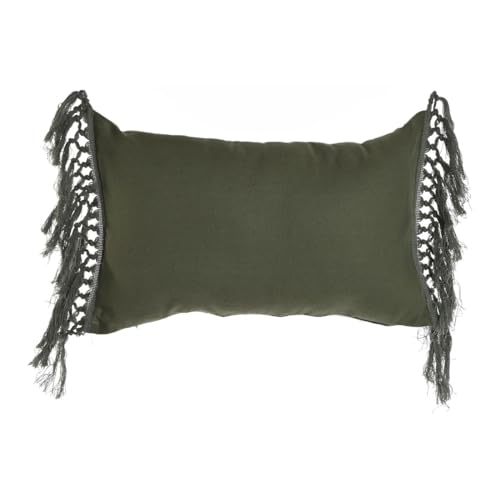 Home ESPRIT Grünes Kissen, 50 x 15 x 30 cm, bunt, cuadrado, Casual