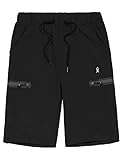 Little Donkey Andy Women’s Ultra-Stretch Quick Dry Bermuda Shorts Drawstring Zipper Pocket Hiking Travel Workout