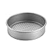 Cake Boss Professional Nonstick Bakeware 8-Inch Round Cake Pan, Silver