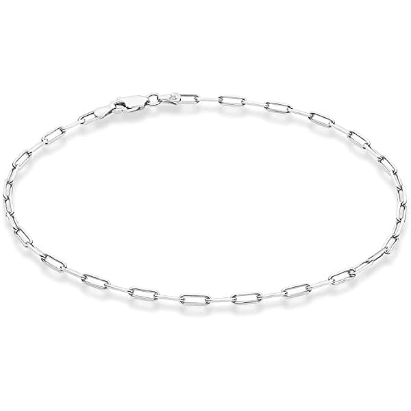 20" Sterling Silver Men's Figaro Chain | 925 Italy Solid Silver, New Without Tags