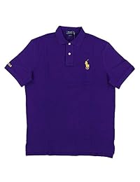 Polo Ralph Lauren para hombre, ajuste clásico, de malla, tamaño mediano, color dorado