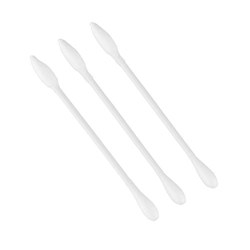 Beauty7 Double Ended Paper Stick Premium Cotton Swabs Buds Round & Pointed Shape Tip For Precision Applicators Clean Care Beauty Makeup Cosmetic Tool (200 Count)