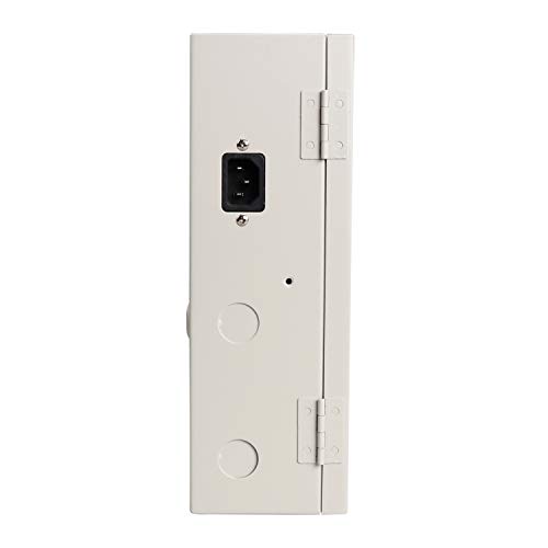 Xenocam 9 Channel 9 Way 12V 10Amp DC Metal Boxed Cabinet Regulated Power Supply Unit with Backup Battery Link for Burglar Alarms CCTV Cameras PTZ Access Control - Thumbnail 3