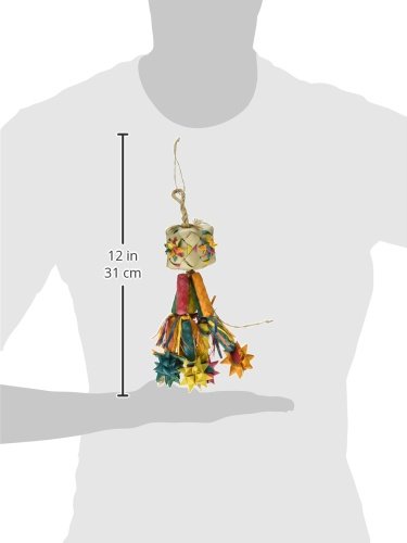 Planet Pleasures Firecracker Piata Bird Toy, Small
