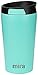 MIRA 12 oz Coffee Travel Tumbler - Vacuum Insulated Stainless Steel with Easy-Press Lid - Temperature Control Cup - Teal