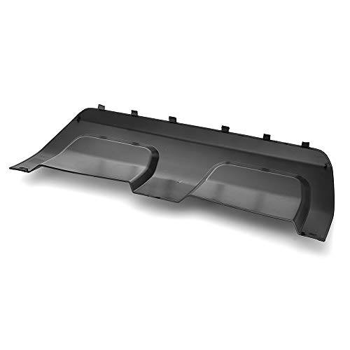 MotorFansClub Rear Bumpr Cover Skid Plate Trim Kit for Land Rover Range Rover Sport 2014-2017, Black
