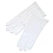 ZaZa Bridal White 100% Cotton Girl's Gloves