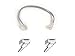 Belkin Modular Patch Cord; RJ11 Cross; 8 inch (Silver)