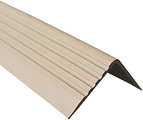 Anti-Slip Stair Nosing Profile for Stairs Angle Profile PVC Rubber RGP 1.5 m 50 x 42 mm