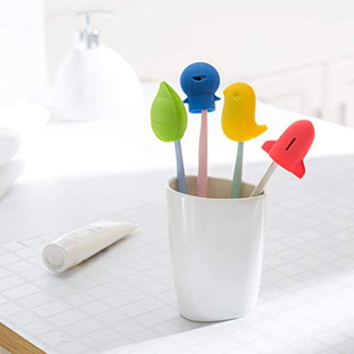 Amazon Konrev 歯ブラシキャップ 歯ブラシヘッドカバー かわいい シリコーン 衛生ヘッドキャップ ケース 屋外 キャンプ 旅行 歯ブラシ カバー 4ピース 歯ブラシスタンド ホーム キッチン オンライン通販