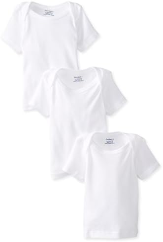 Gerber Unisex Baby 3 Pack Pull-on Short-Sleeve Shirts