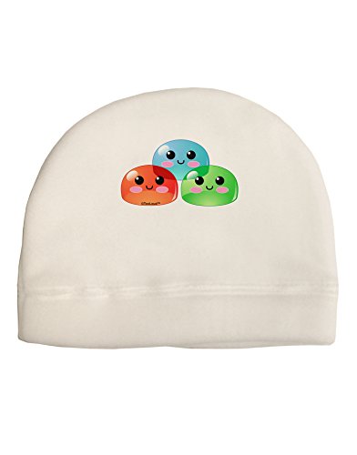 TooLoud Cute RPG Slime - Trio Adult Fleece Beanie Cap Hat