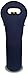LeMarque Designer Neoprene Wine Tote / Wine Bag, 1-Bottle (Blue)