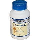 L-Glutamine 500mg 100 Capsules