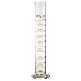 Pastein 4 Pieces Amber Glass 1000 mL Graduated Round Lab Reagent Media/Storage Pastein 4 Pieces Amber Glass 1000 mL Graduated Round Lab Reagent Media/Storage